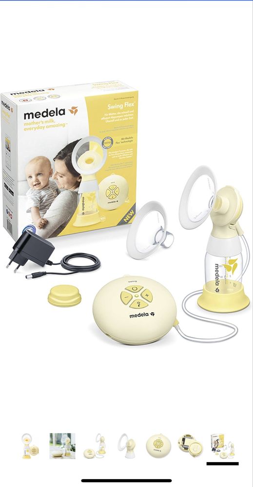 Електричний молоковідсмоктувач Medela Swing Flex Single
