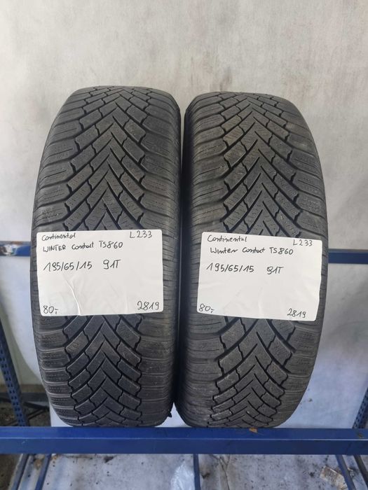 Continental WinterContact TS860 195/65/15 91H 2019 rok