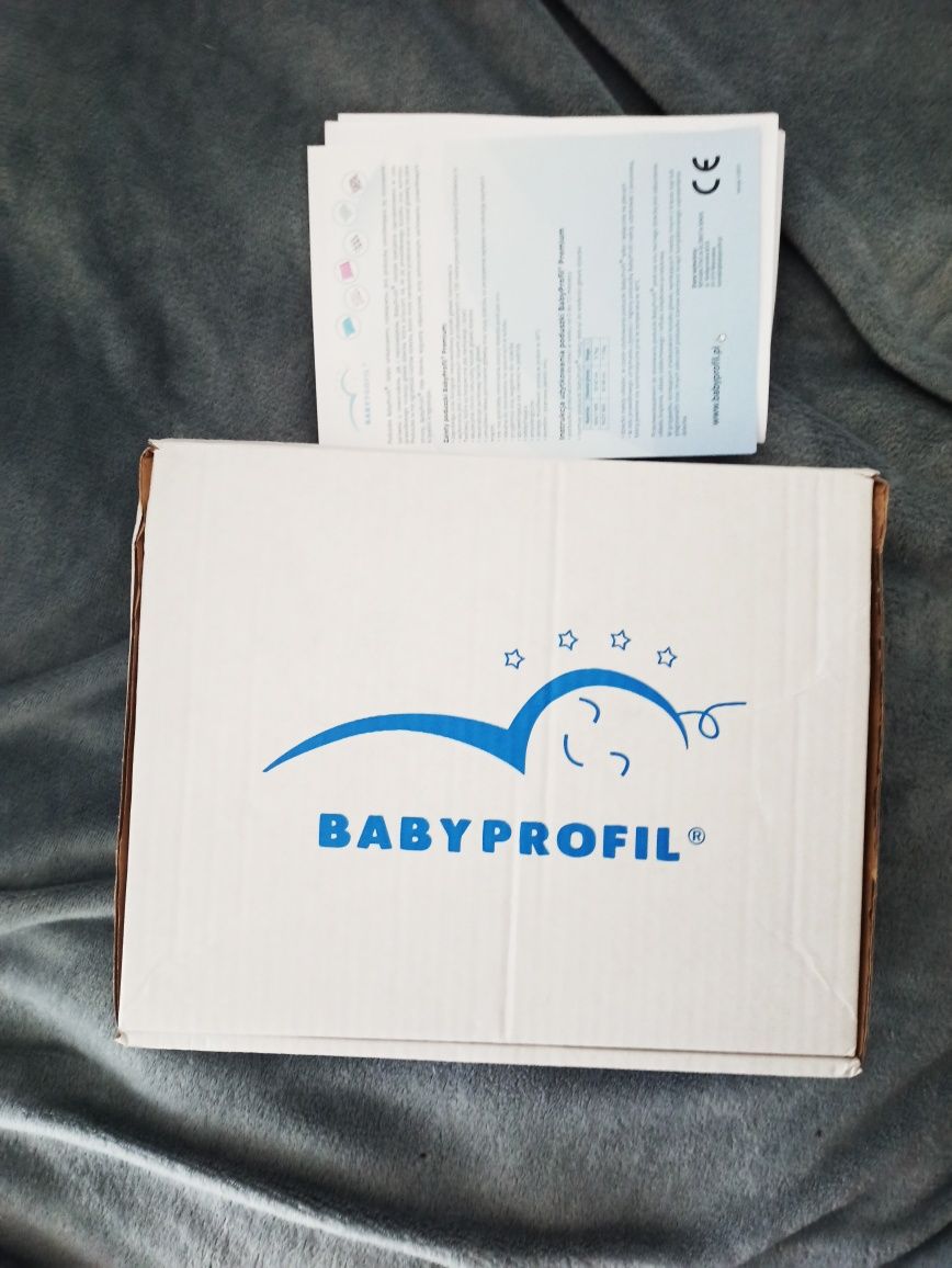 Poduszka ortopedyczna dla dziecka firmy BabyProfil Premium. Mały miś.