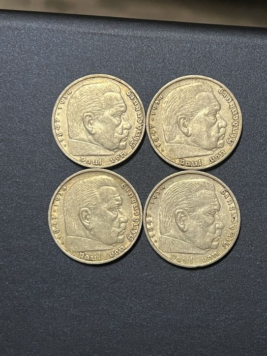 Zestaw monet  5 marek
