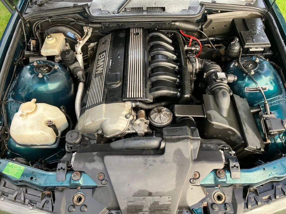 SILNIK BMW E36 M52B28 2.8 192KM SWAP NISKI PRZEBIEG MOŻLIWOŚĆ SPRAWDZENIA 1x VANOS FILM !!! E38 E39 COUPE CABRIO E36