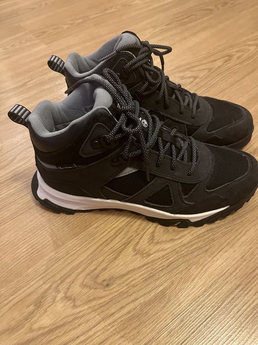 Bota de caminhada impermeável LINCOLN PEAK para jovem - Preto