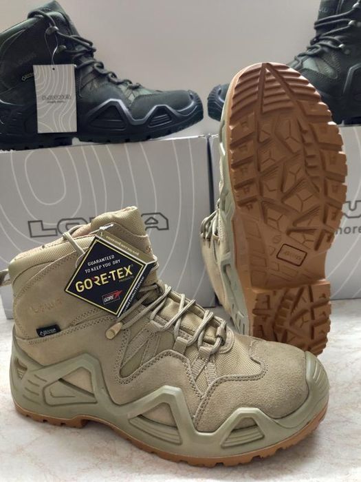 •NEW• Черевики трекінгові LOWA ZEPHYR GTX TF Koyote з мембраною 39-46