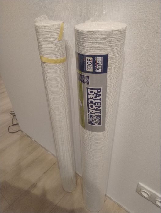 Flizelinowa tapeta do malowania Marburg z fakturą w prążki