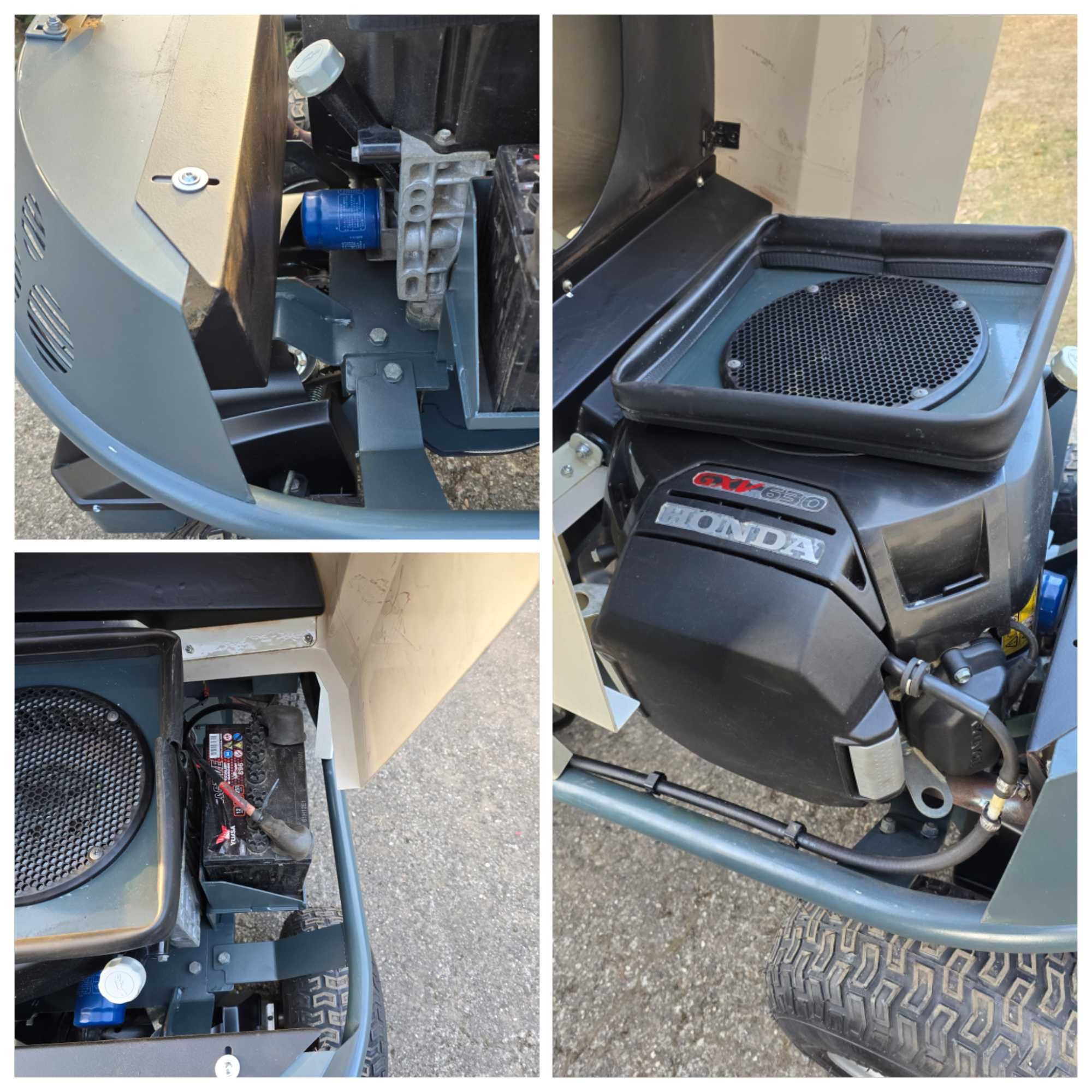 Traktorek kosiarka Cramer Husqvarna RIDER 4x4 21KM Honda GXV POLECAM