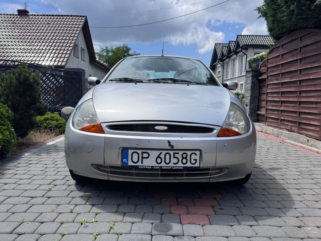 Do sprzedania srebrny Ford Ka z 2008r