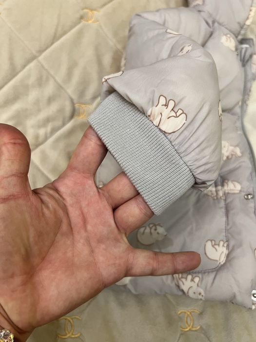 Зимова ( єврозима) курточка на дівчинку 80 см