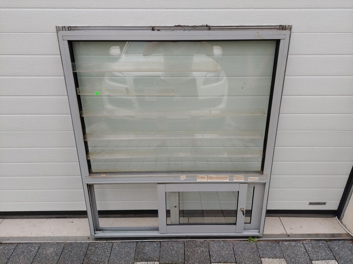 Okno witryna kiosk ruchu porządna aluminiowa