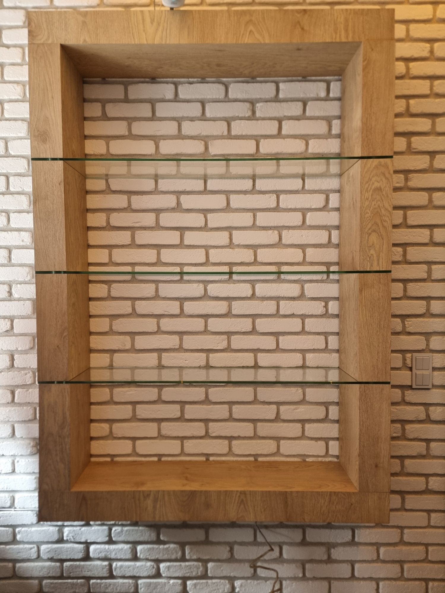 Witryna gablota szafka wisząca stojąca z szybami 195x137x26