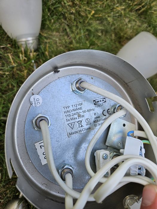Żyrandol IKEA Halvmane