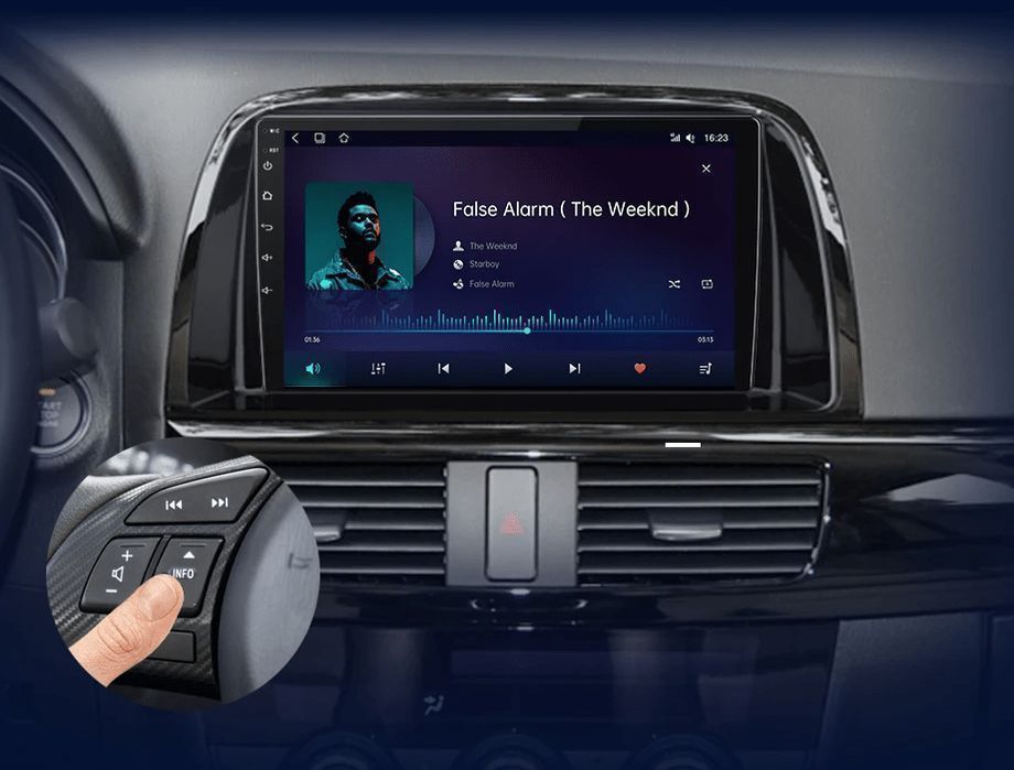 Radio Android do Mazda CX-5 2012 - 2015, 2GB, 64GB, CarPlay, Auto