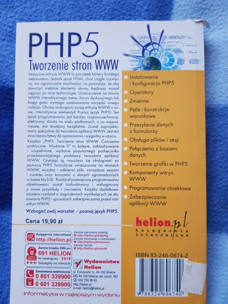 PHP 5 Tworzenie stron WWW Helion