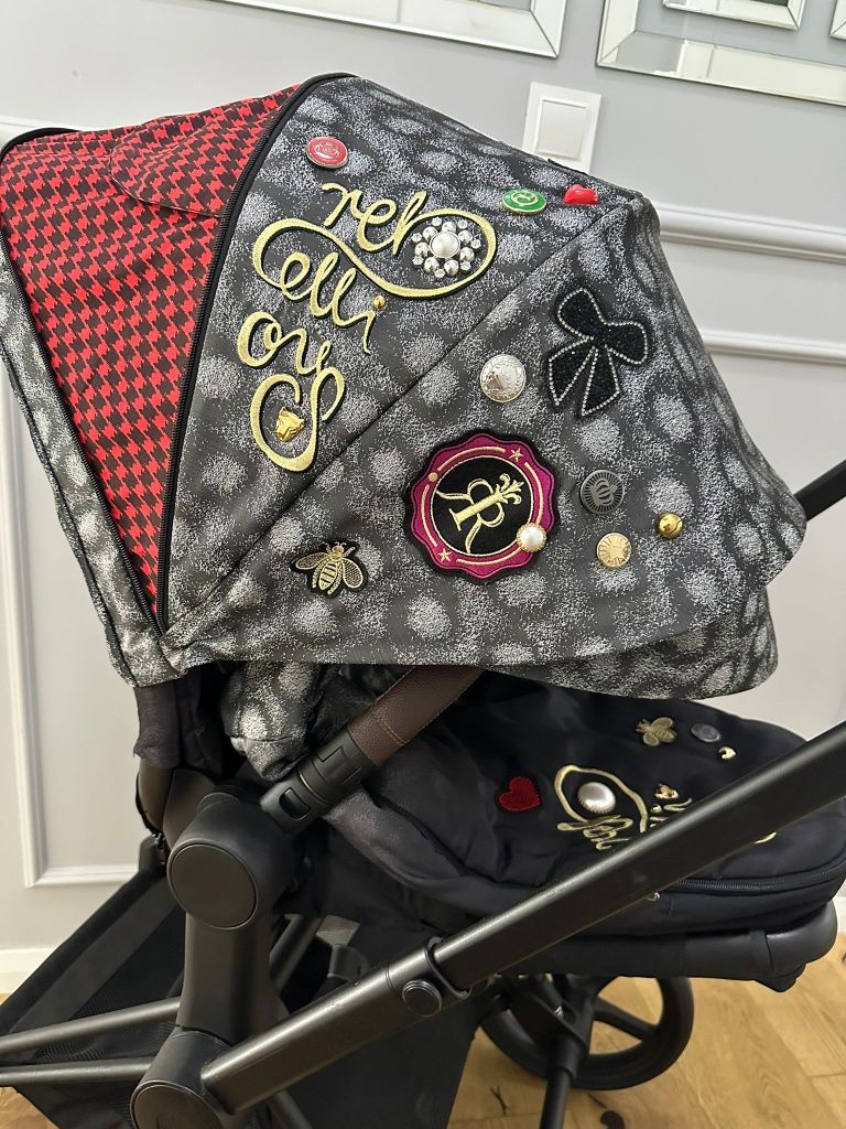 Wózek cybex prime plus fotelik spacerowka spiworek