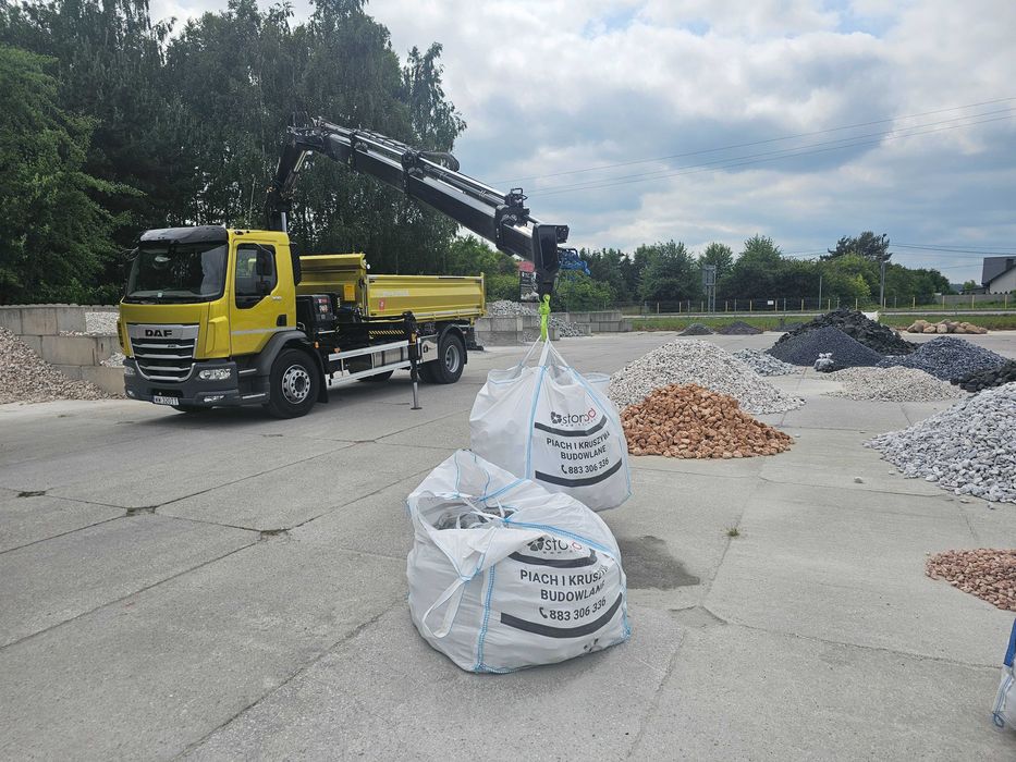 Usługi transportowe – wywrotka 3-stronna z HDS | Cała Polska