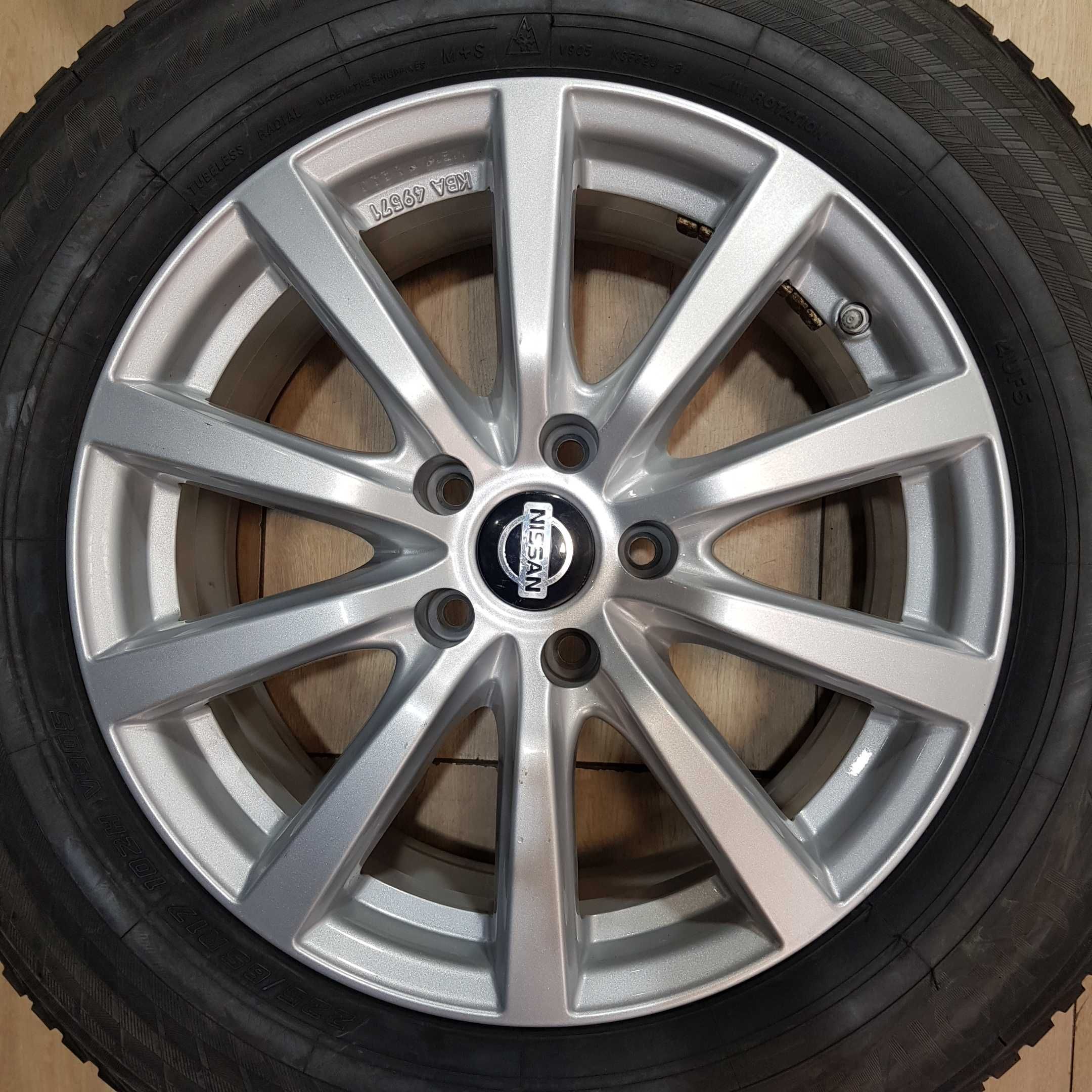 Диски Nissan R17 5x114.3 Rogue Qashqai Juke Renault Arkana Captur Рено