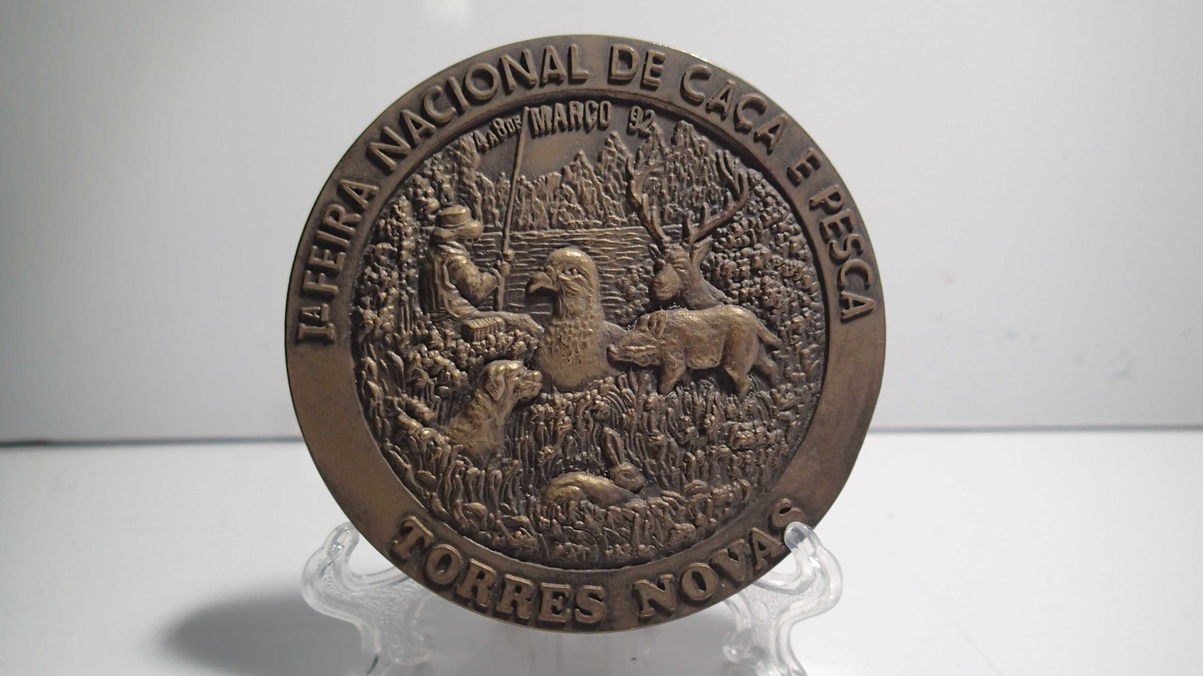 Medalha da 1º Feira Nacional de caça e Pesca