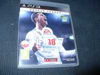 Gra ,,Fifa 18''na Ps3.