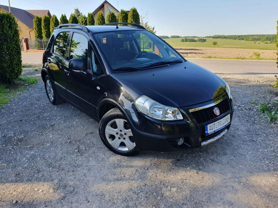 Fiat Sedici Alu Felgi*Halogeny*Relingi*Klima*Elektryka*Certyfikat przebiegu NAP