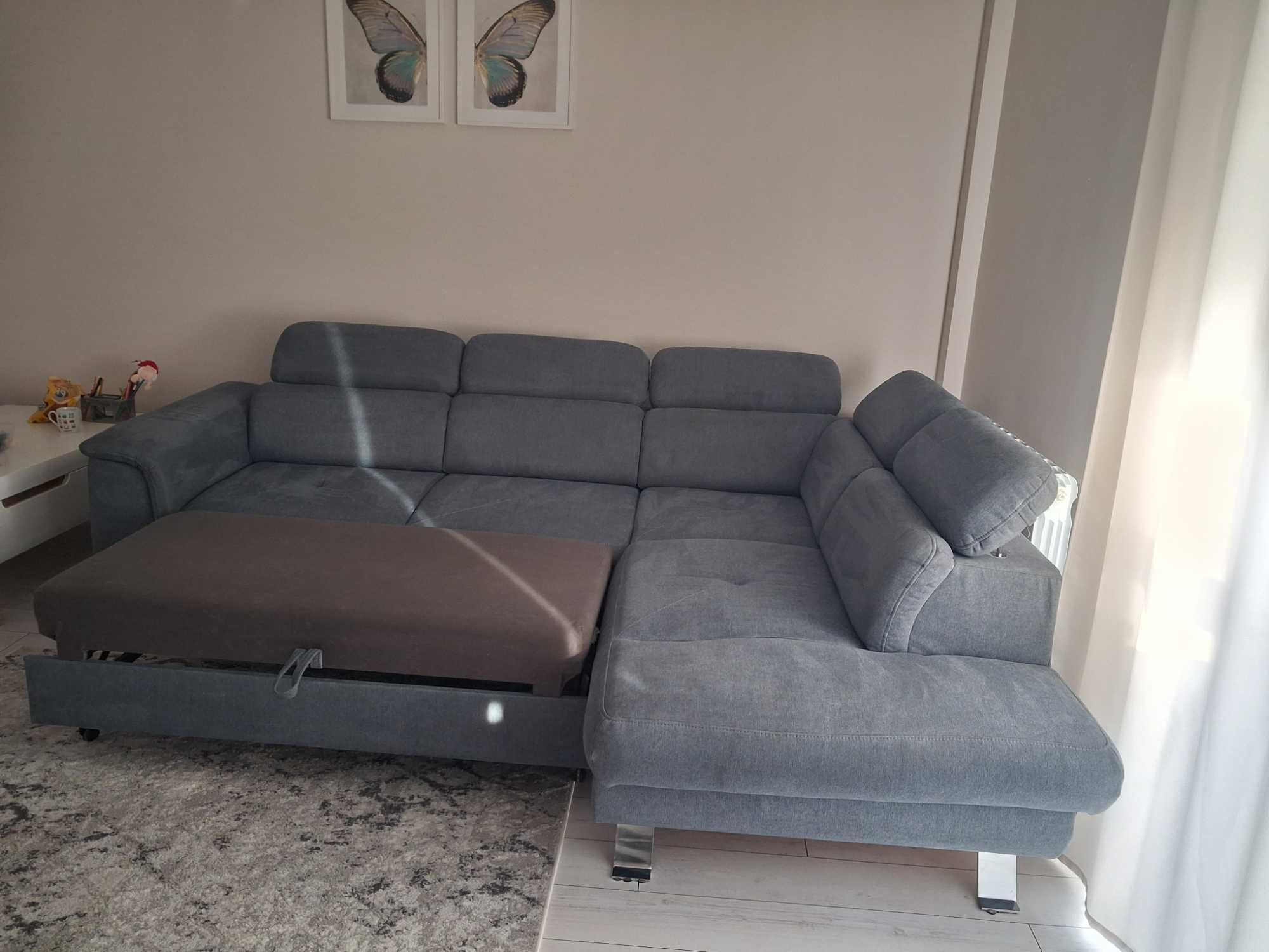 Naroznik z funkcją spania 250x200 cm