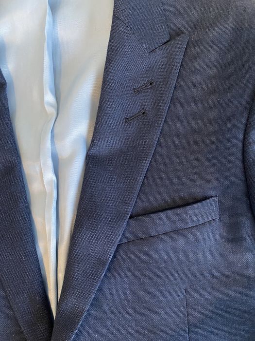 Casaco de Fato Azul Marinho