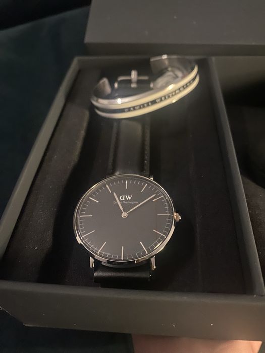 Elegancki zegarek Daniel Wellington z bransoletką
