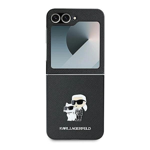 Etui Karl Lagerfeld Saffiano Metal Pin na Samsung Galaxy Z Flip 6 - cz