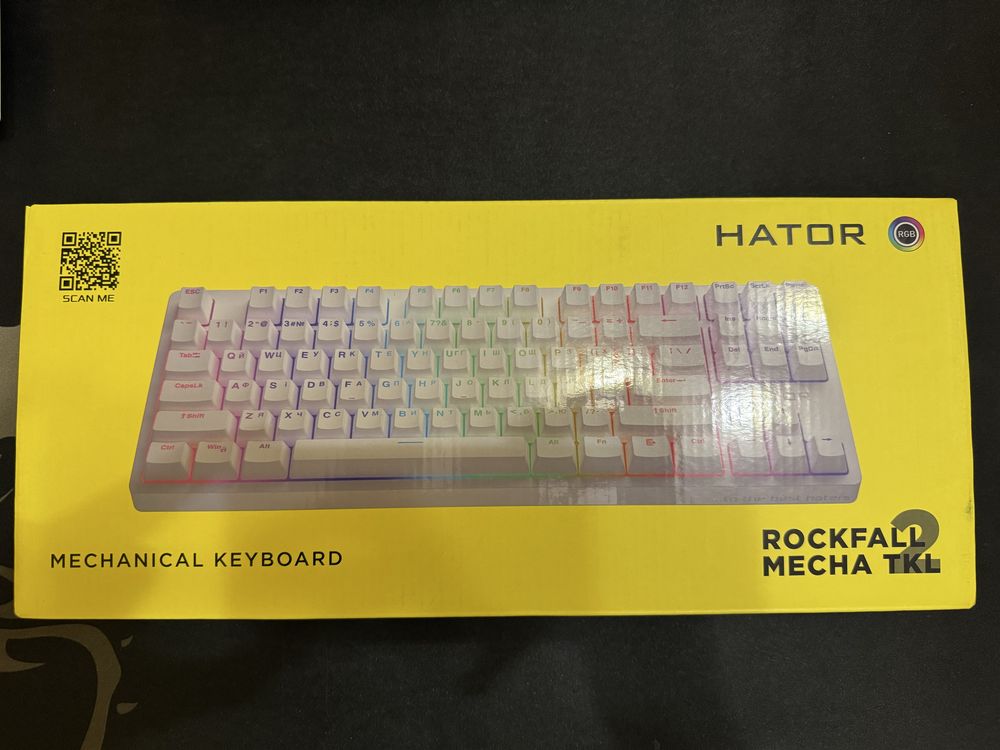 Клавіатура HATOR  Rockfall 2 MECHA TKL (змащена)