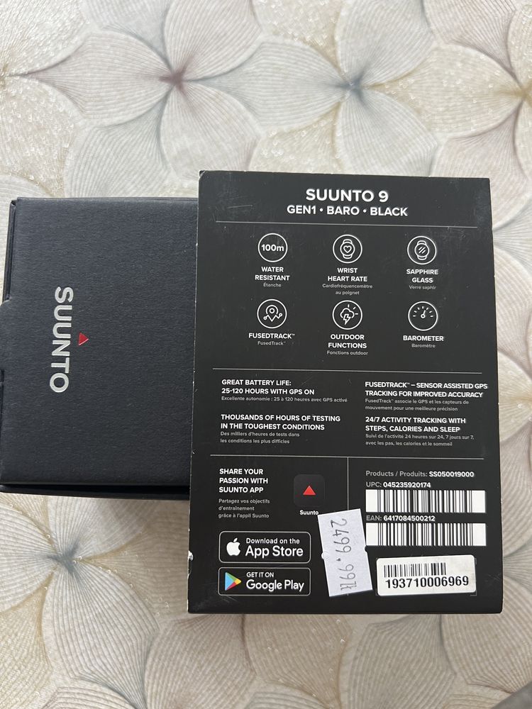 Suunto 9 baro black - zegarek !!!