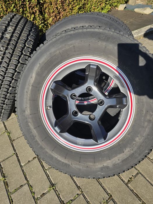 Alufelgi z oponami do Suzuki Jimny i Samurai