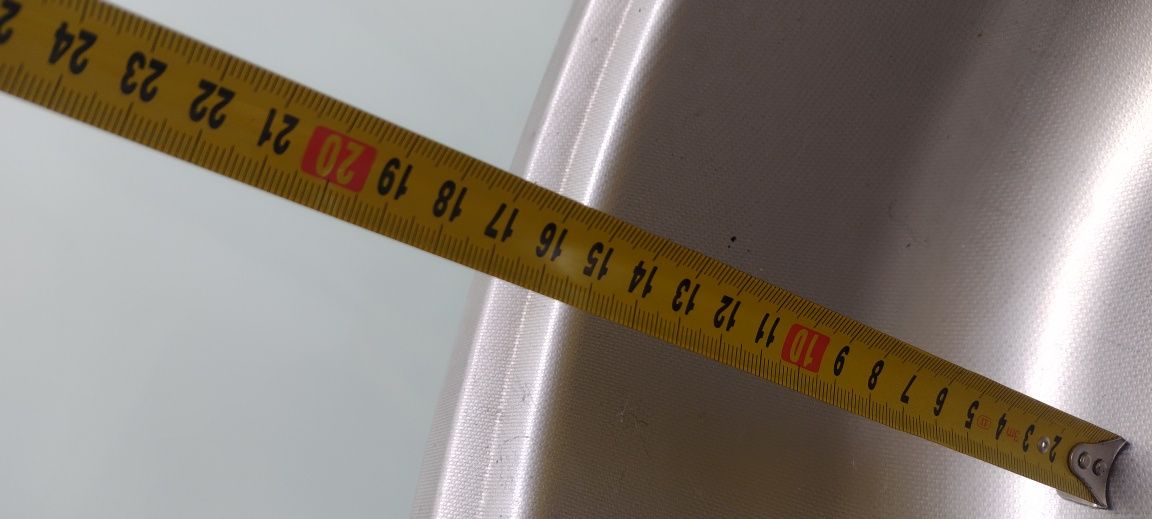 Zlewozmywak aluminiowy.