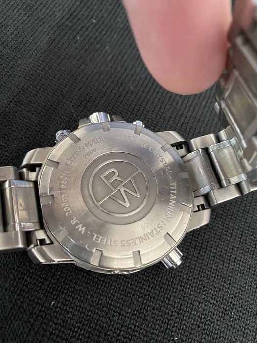 Raymond Weil Nabucco titanio e carbono
