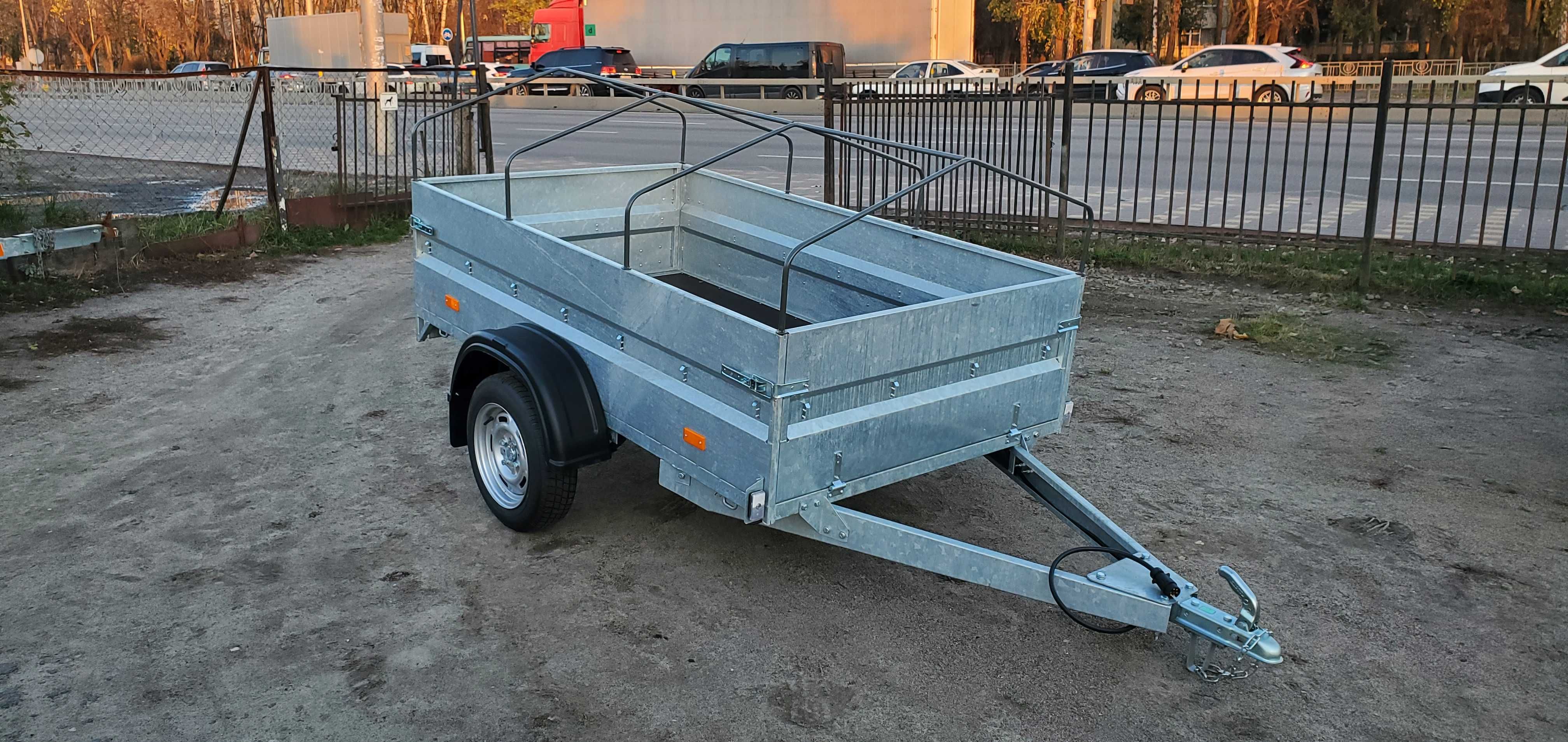 Причіп ПРАІМ 1250х2150х400 Оцинкований
