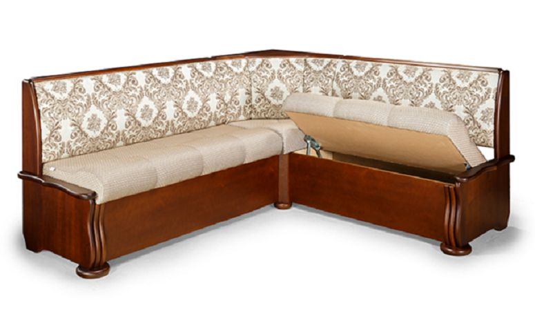 Кухонный уголок из натурального дерева