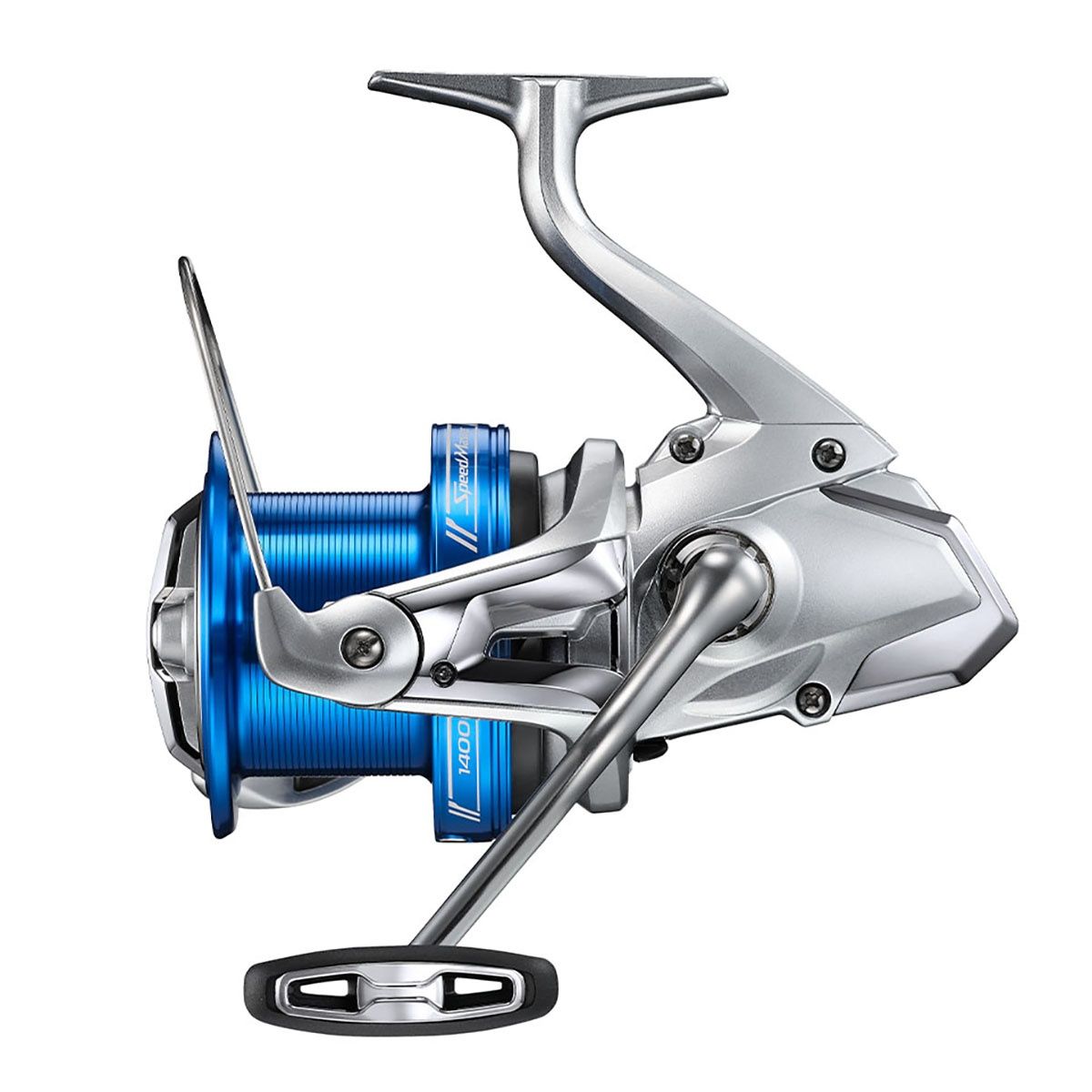 Dwa kołowrotki Shimano Speedmaster XSD srebrne