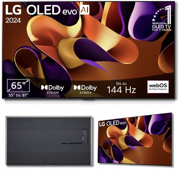 Telewizor OLED LG OLED65G45LW 65 cali 4K UHD 144hz GWARANCJA