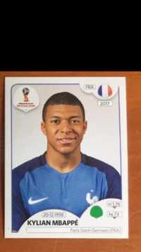 Cromo  rookie  MBAPPÉ do MUNDIAL DA RUSSIA 2018