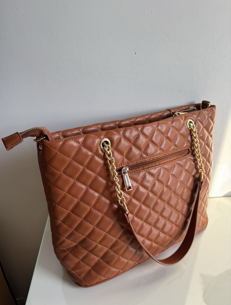 a Synonyme Georges Rech torebka dużą brązowa shopper