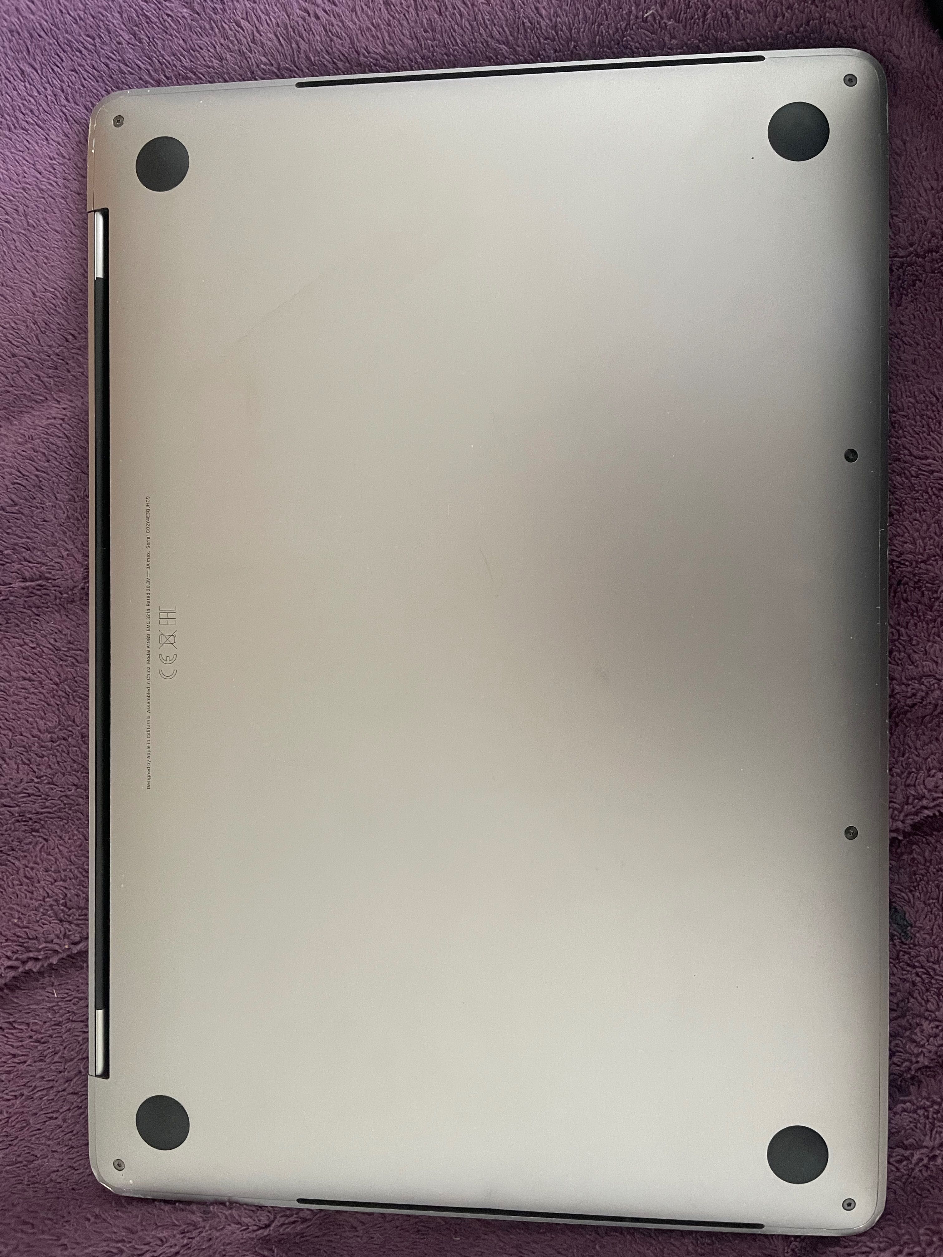MacBook Pro 2019 a1989 dysk 512gb