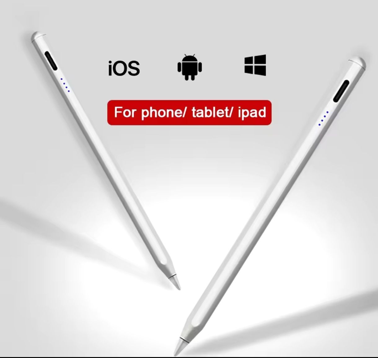 Caneta pen stylus capacitiva para iOS, Android ou Windows