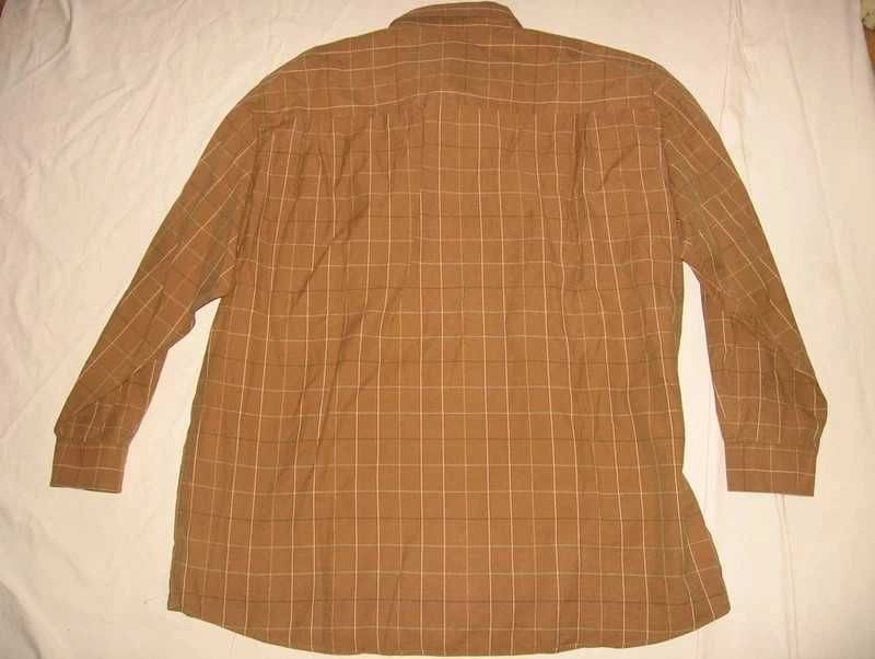 koszula długi rękaw kratka duża 45/46 klata 146cm 2XL XXL 3XL XXXL