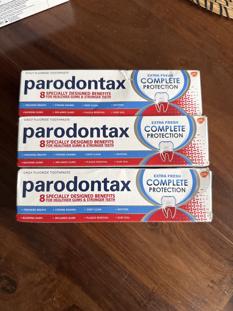 Parodontax complete protection 3 x 75 ml pasty do zębów