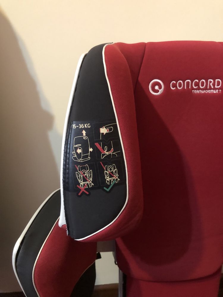 Cadeira Auto Isofix, marca Concord Transformer T