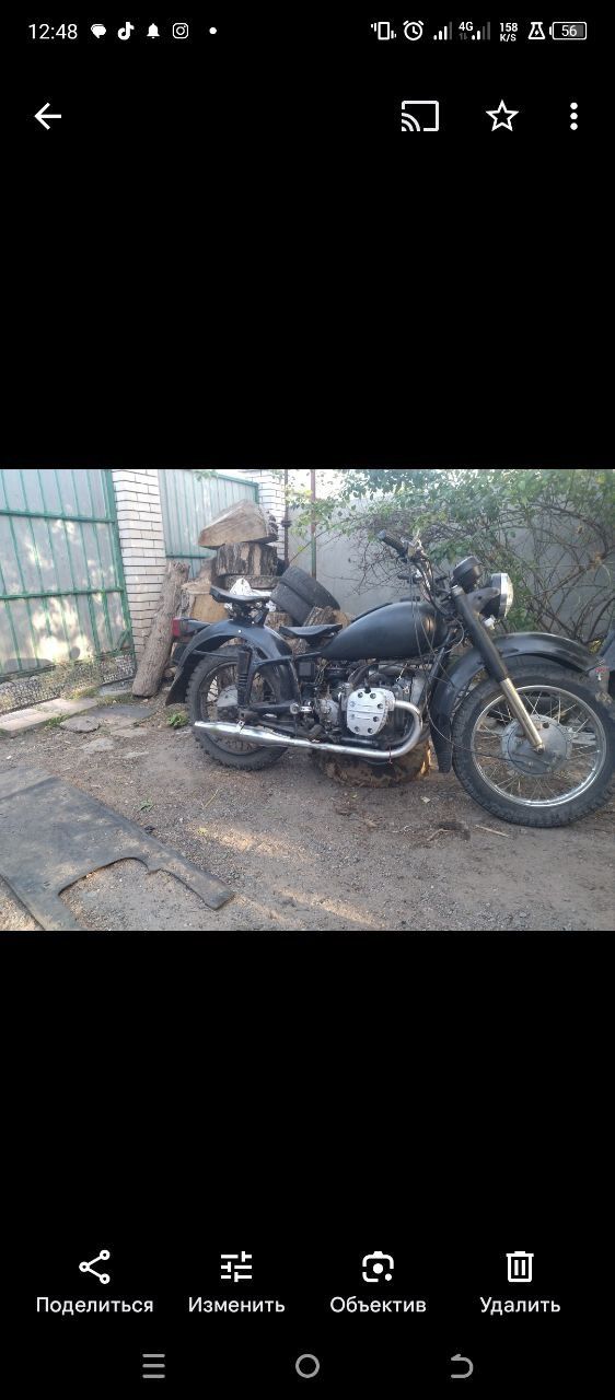 Мотоцикл К-750.       .