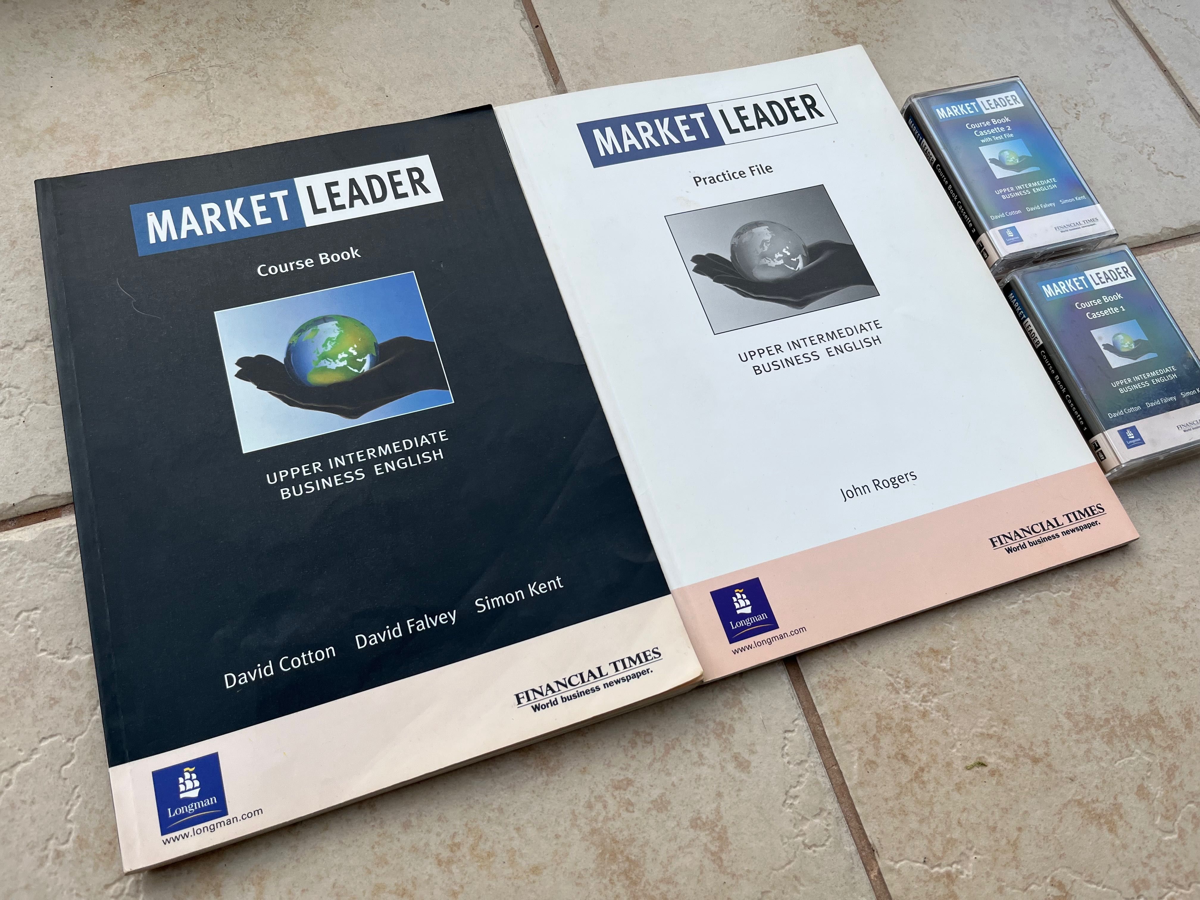 Market Leader Longman Course Book Practice File 2 kasety angielski