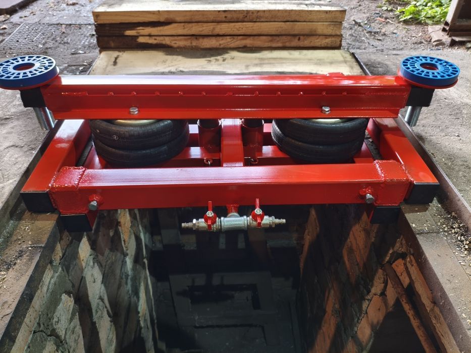 Роздвижна траверса на оглядову яму, підйомник на оглядову яму