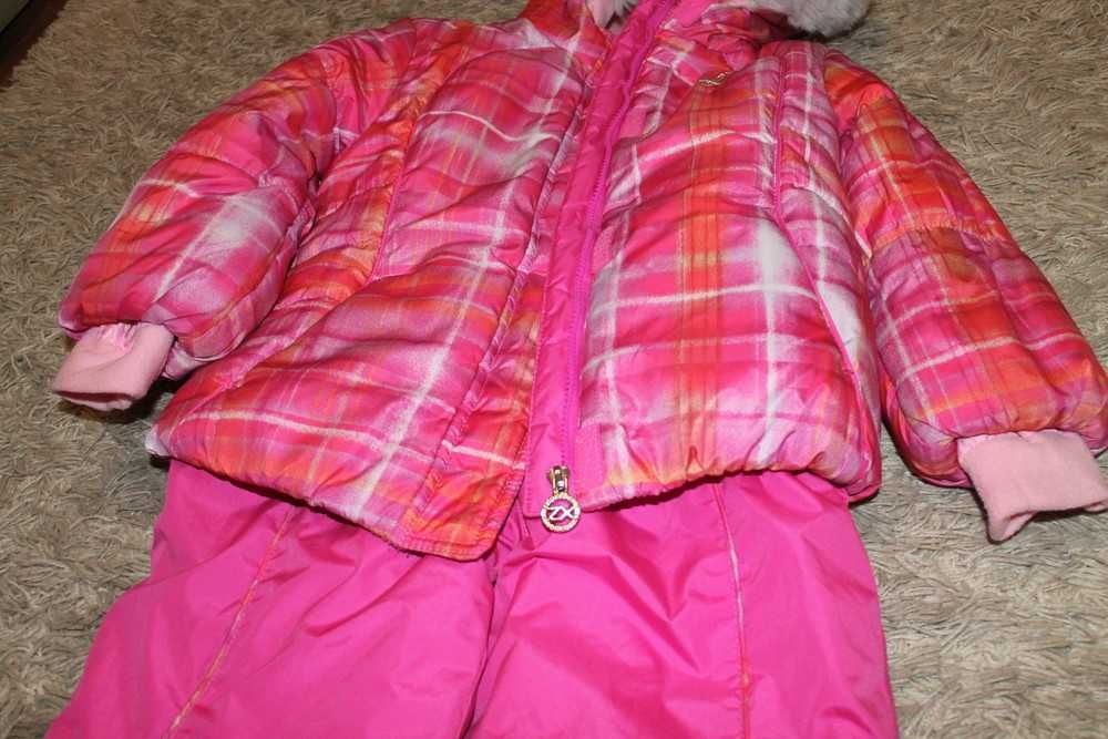 Зимний комбинезон на девочку 5-6 лет