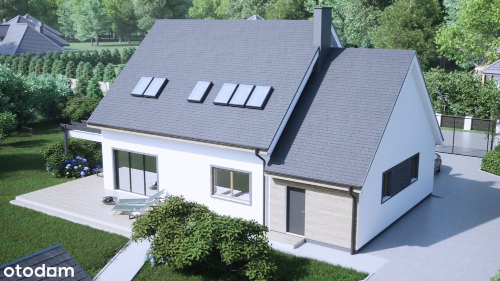 Sprzedam działkę z pozwoleniem na budowę + projekt