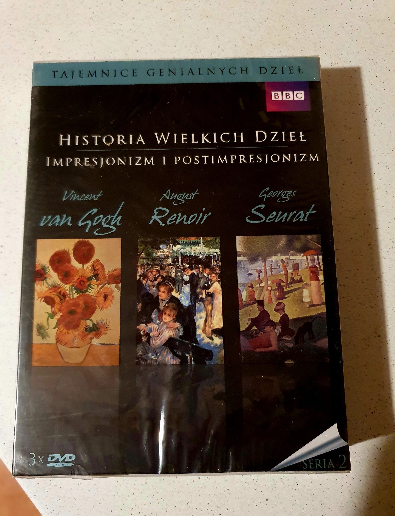 Kolekcja 3 płyt CD Historia wielkich dzieł:Impresjonizm i postmoderniz