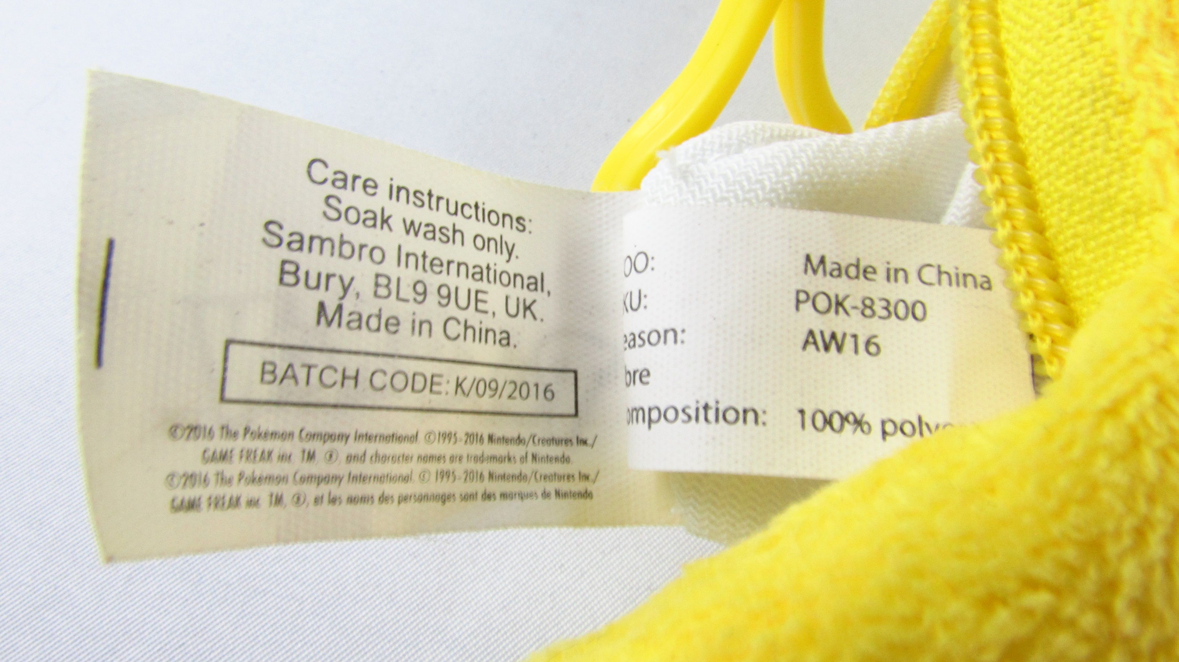 NINTENDO - GameFreak - Pokemon Pikachu Pluszowa portmonetka portfel