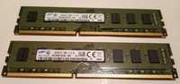 Оперативная память для ПК DIMM DDR3 1600 8 GB = 2x4 GB Samsung